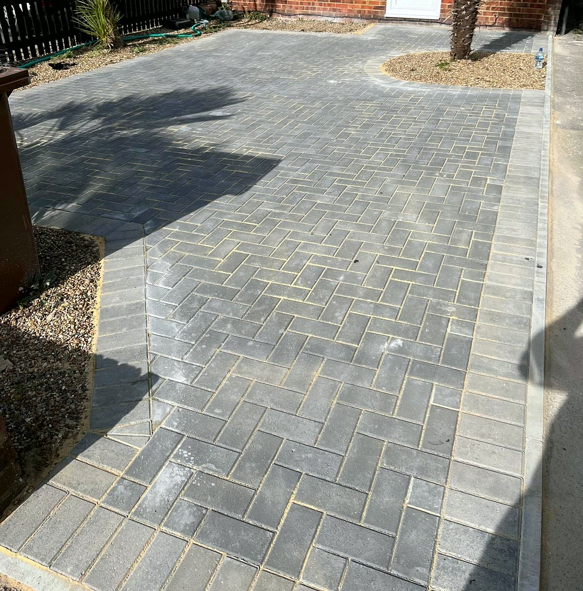 Block paving